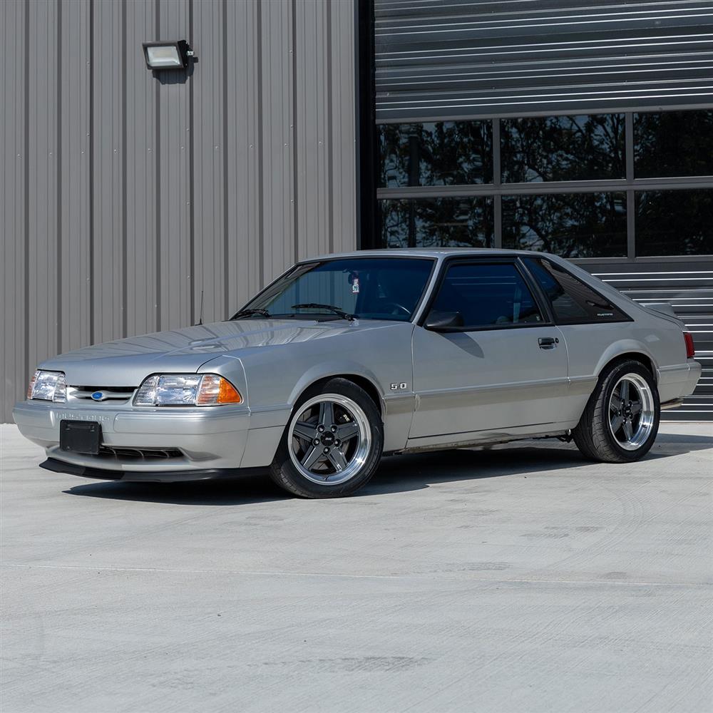 1979-93 Mustang SVE 5 Lug S89 Wheel & Nitto Tire Kit  - 17x8/9 - Gunmetal