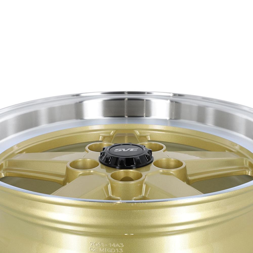 1979-93 Mustang SVE 5 Lug S89 Wheel - 17x9  - Gold