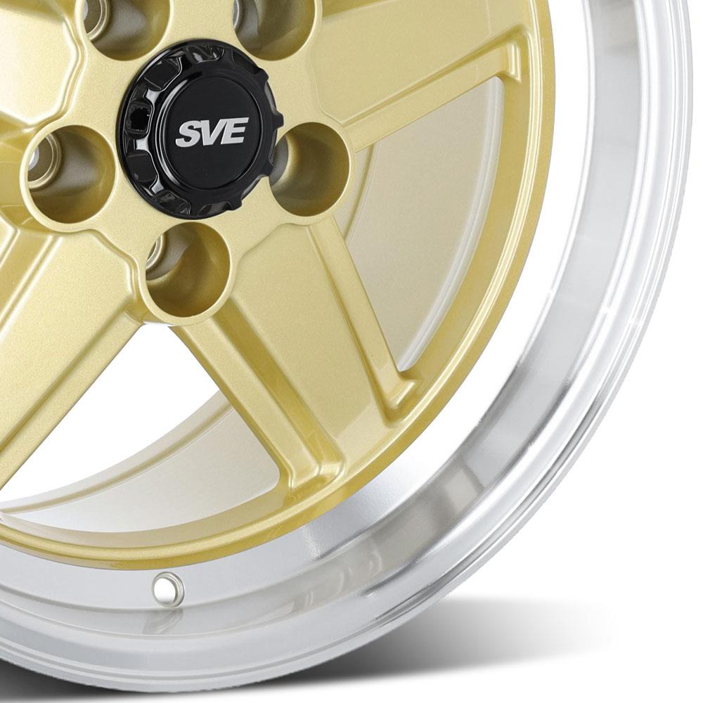 1979-93 Mustang SVE 5 Lug S89 Wheel - 17x9  - Gold