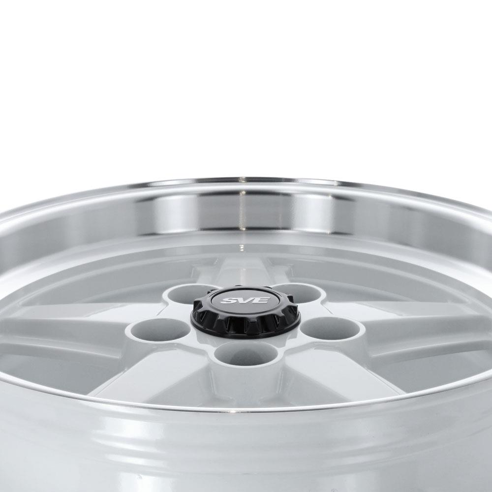 SVE Mustang 5 Lug S89 Wheel - 17x9 - White (79-93)