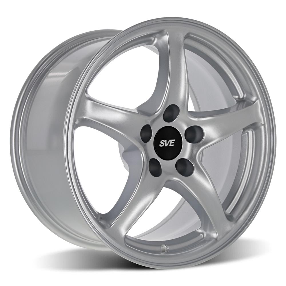 1994-2004 Mustang SVE 98 Cobra Wheel Kit - 17x8 - Silver