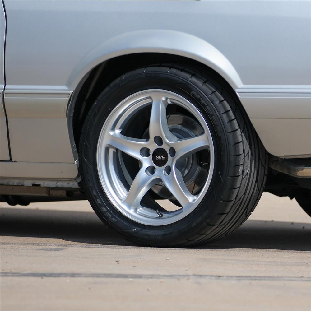 1994-2004 Mustang SVE 98 Cobra Wheel Kit - 17x8 - Silver