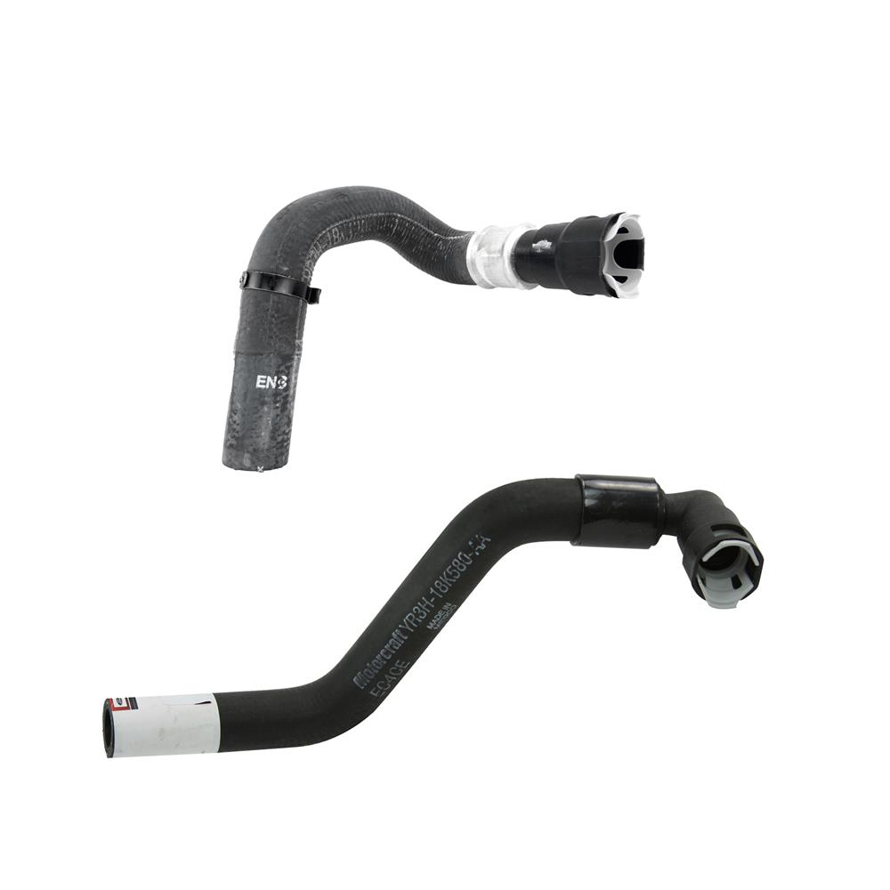 2001-04 Mustang SVE Aluminum Radiator & Rubber Hose Kit  - Black 4.6 2V