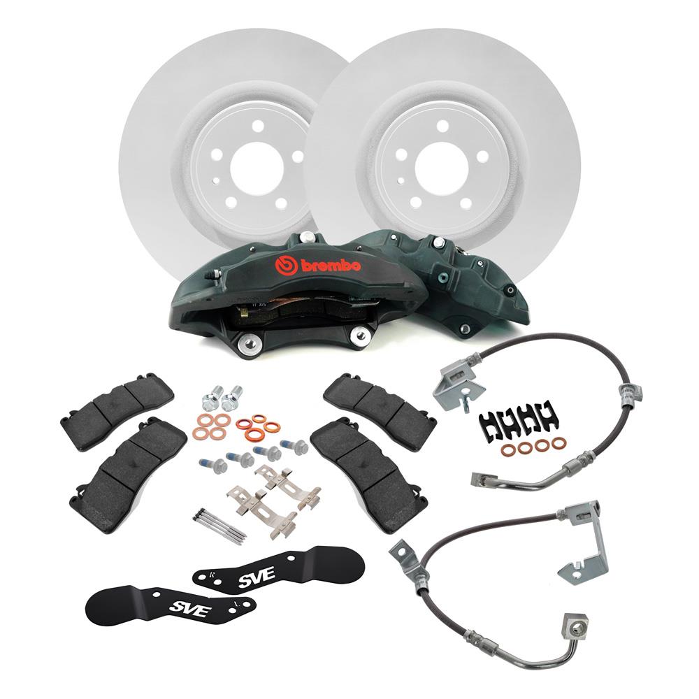 2005-2014 Mustang SVE Big Brake Upgrade Kit - Black