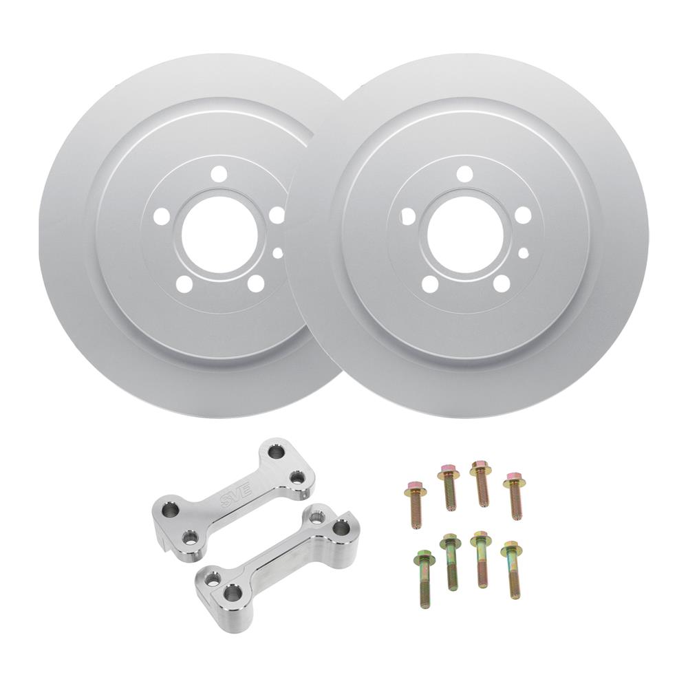 2005-2014 Mustang SVE Big Brake Upgrade Kit - Red