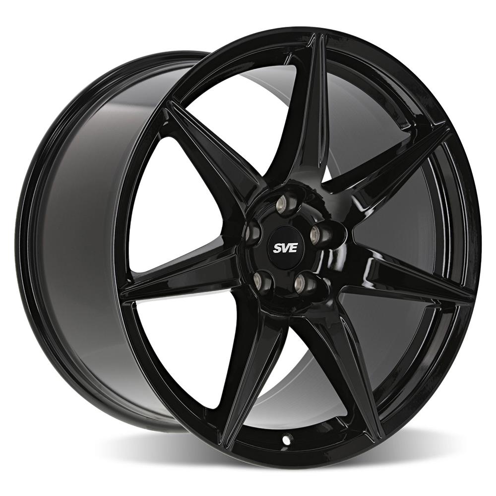 SVE Mustang CFX Wheel Kit 20x10 - Gloss Black (15-25)