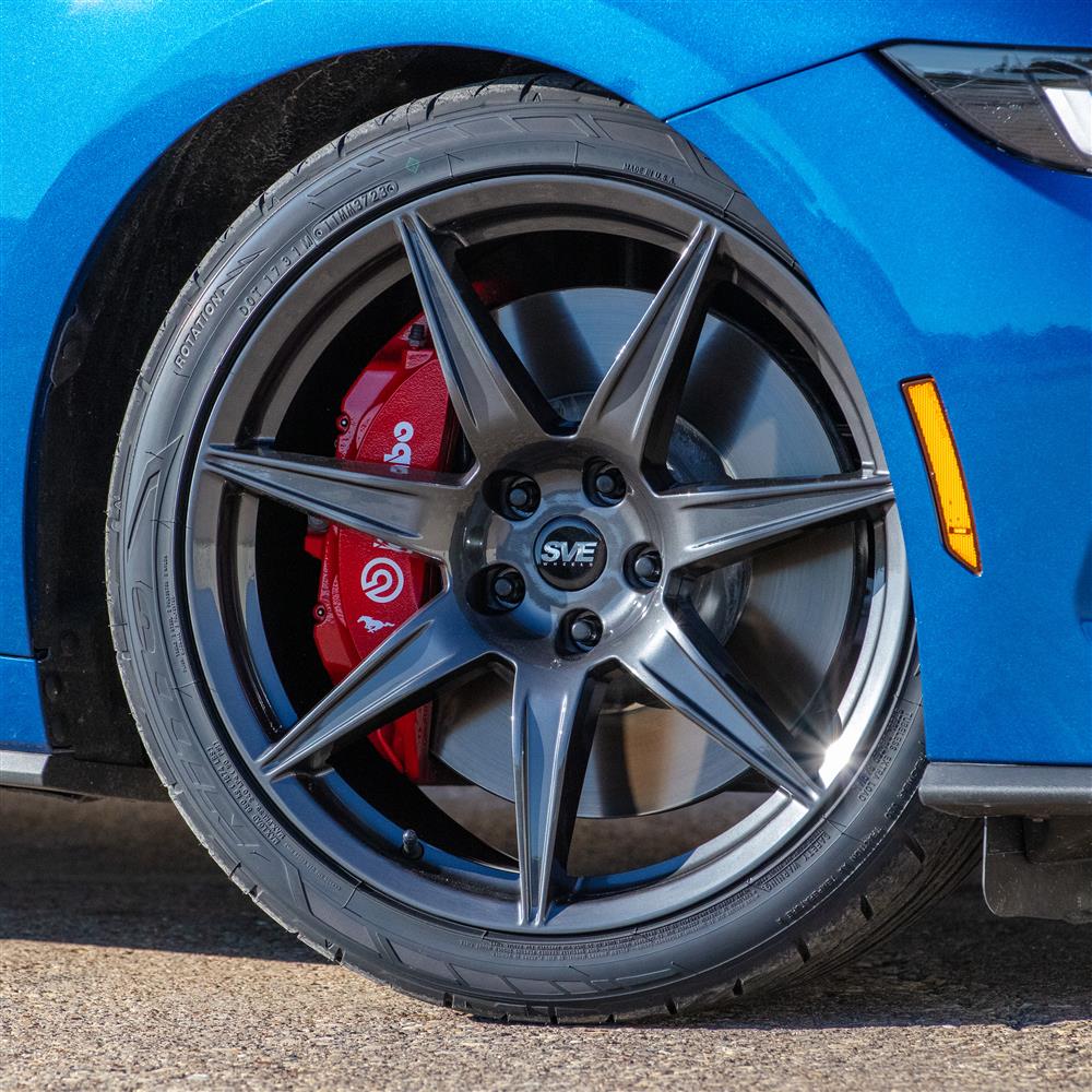 SVE Mustang CFX Wheel Kit 20x10 - Gloss Graphite (15-25)