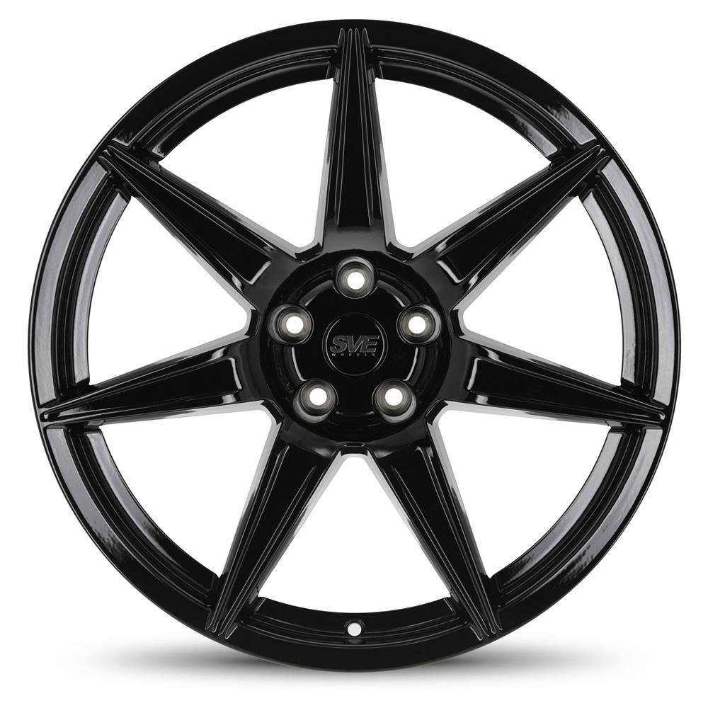 2024 Mustang SVE CFX Wheel & Nitto Tire Kit - 20x10/11 - Gloss Black