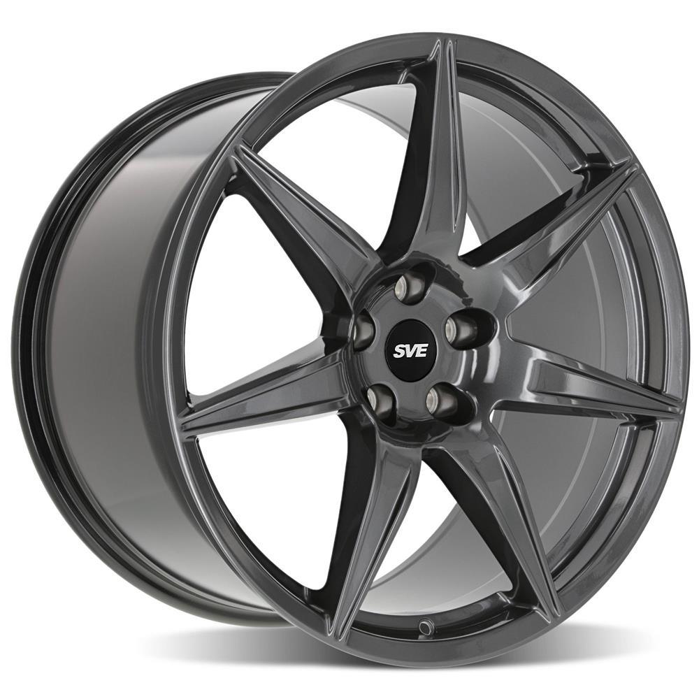 2015-2023 Mustang SVE CFX Wheel & Nitto Tire Kit 20x10/11 - Gloss Graphite