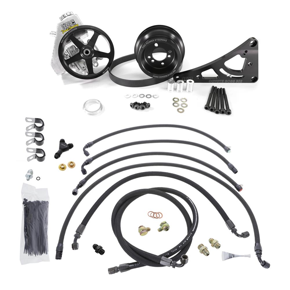 1979-04 Mustang SVE Coyote Swap KRC Power Steering Conversion
