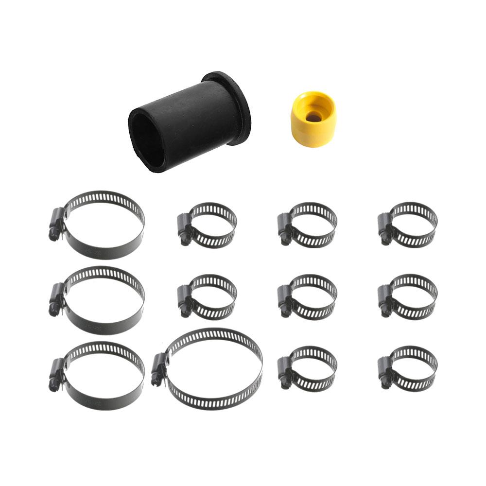 1979-93 Mustang SVE Coyote Swap Radiator Hose And Clamp Kit - KRC