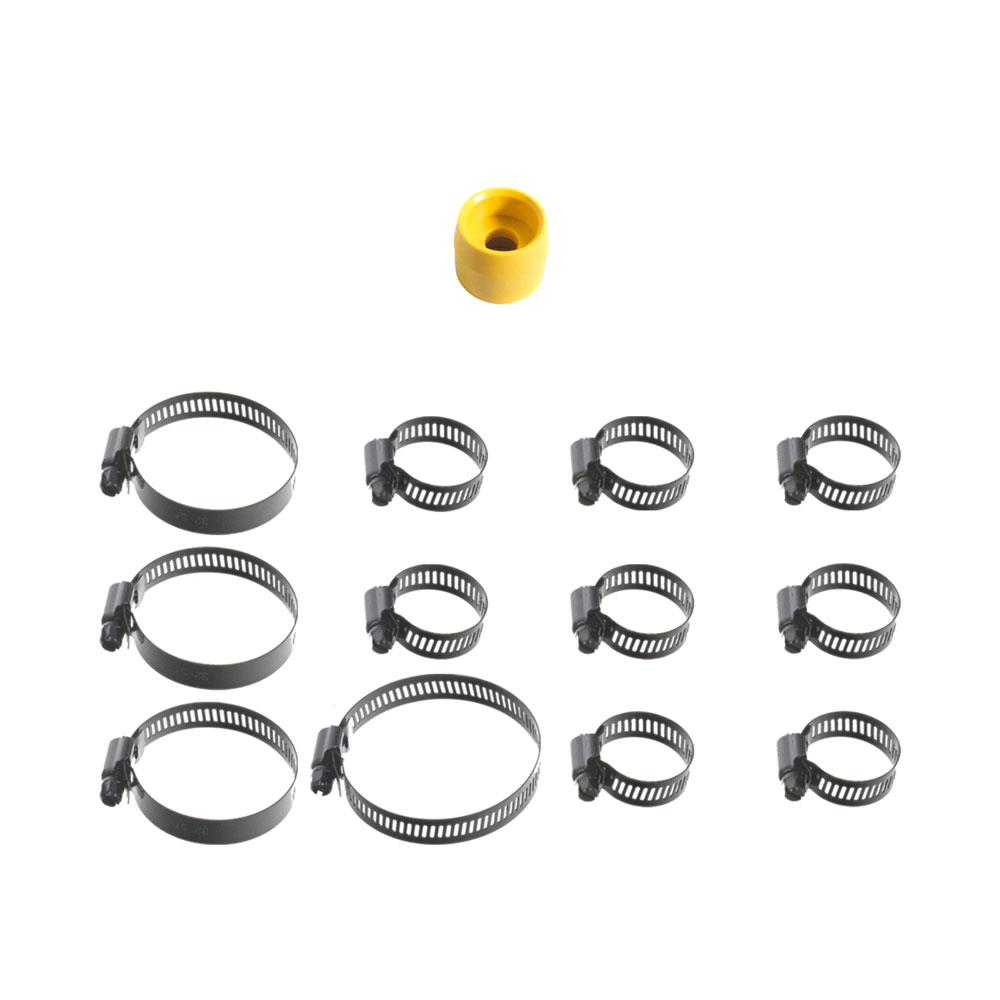 1994-04 Mustang SVE Coyote Swap Radiator Hose Kit - PBH or KRC