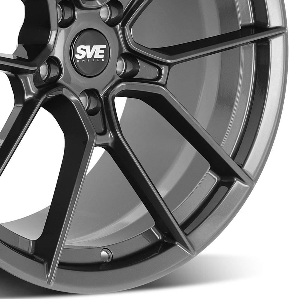 SVE Mustang DHP1 Forged Wheel - 19x11 - Graphite (05-26)
