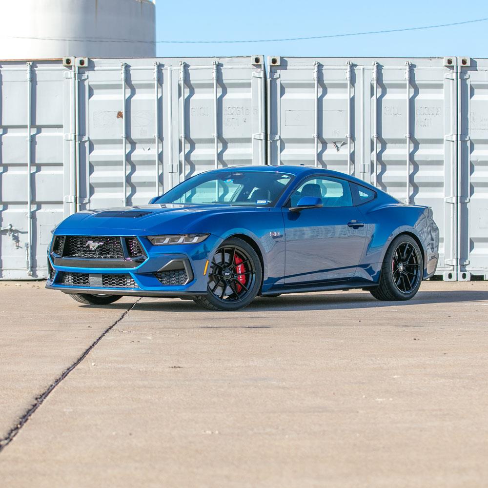 2015-25 Mustang SVE DHP1 Forged Wheel Kit - 19x10/11  - Black