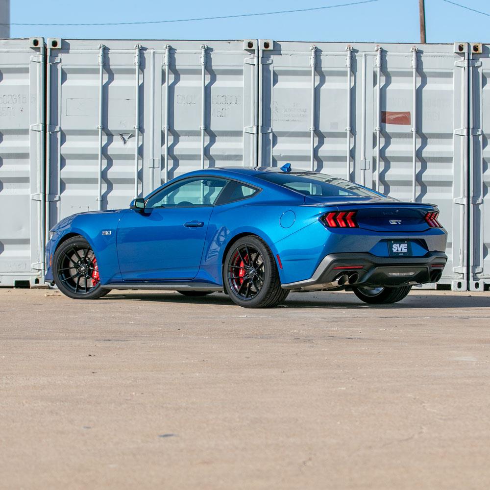 2015-25 Mustang SVE DHP1 Forged Wheel Kit - 19x10/11  - Black