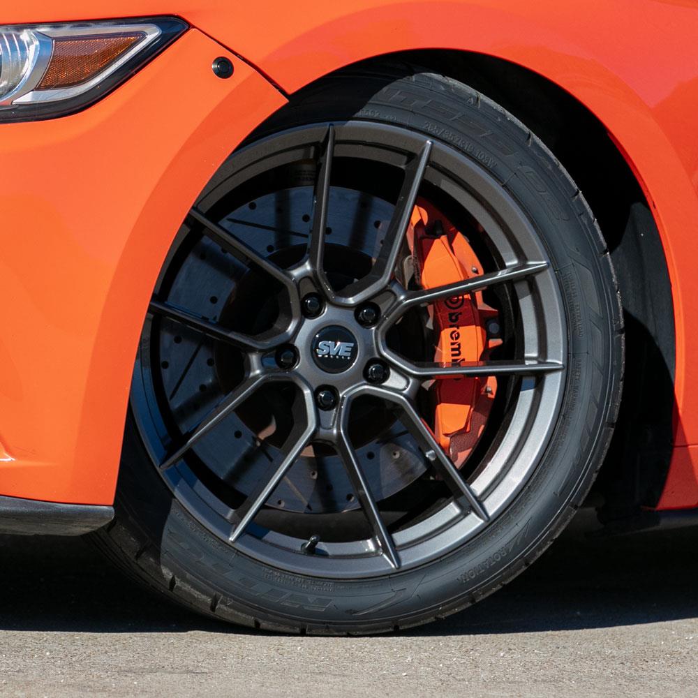 2015-25 Mustang SVE DHP1 Forged Wheel Kit - 19x10/11  - Graphite
