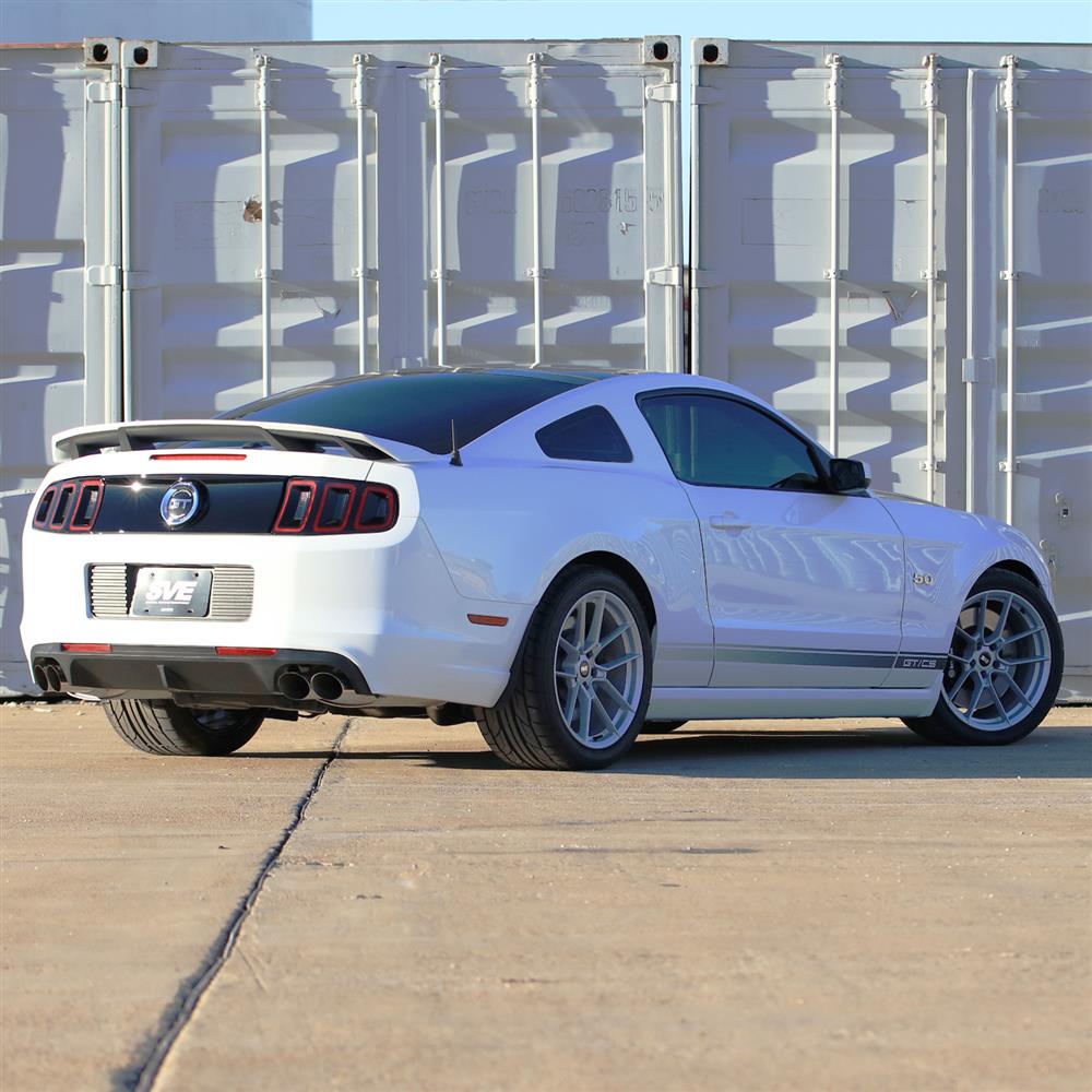 2005-14 Mustang SVE DHP1 Forged Wheel Kit - 19x10/11  - Silver