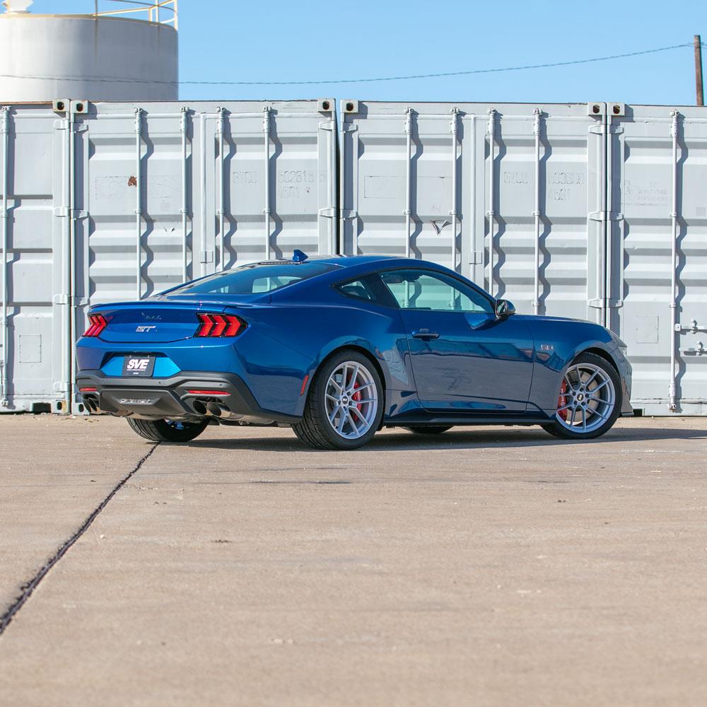 2015-25 Mustang SVE DHP1 Forged Wheel Kit - 19x10/11  - Silver