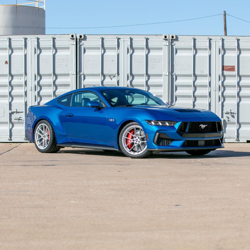 2015-25 Mustang SVE DHP1 Forged Wheel Kit - 19x10/11  - Silver