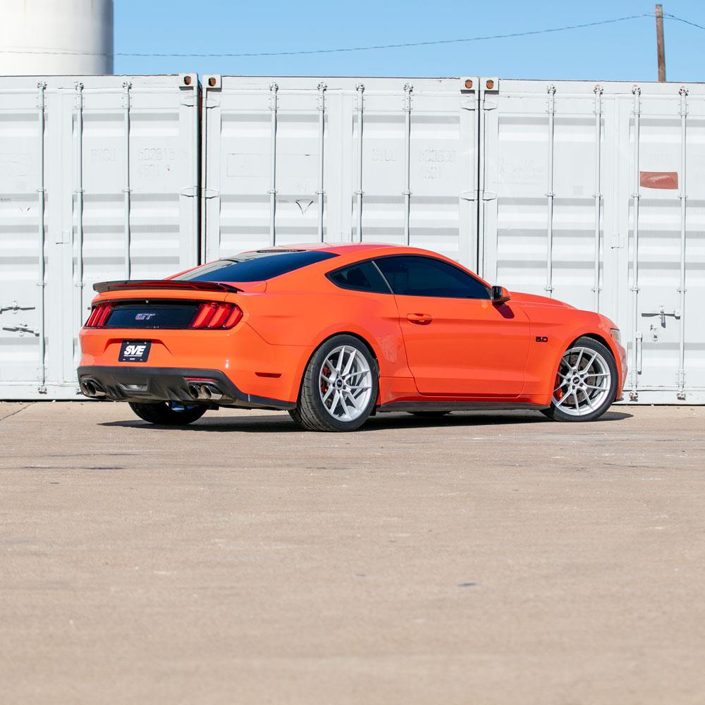 2015-25 Mustang SVE DHP1 Forged Wheel Kit - 19x10/11  - Silver