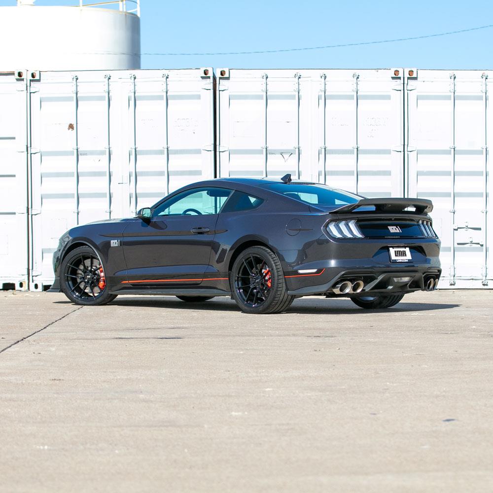 2015-25 Mustang SVE DHP1 Forged Wheel Kit - 19x10.5/11  - Black Mach 1/Dark Horse