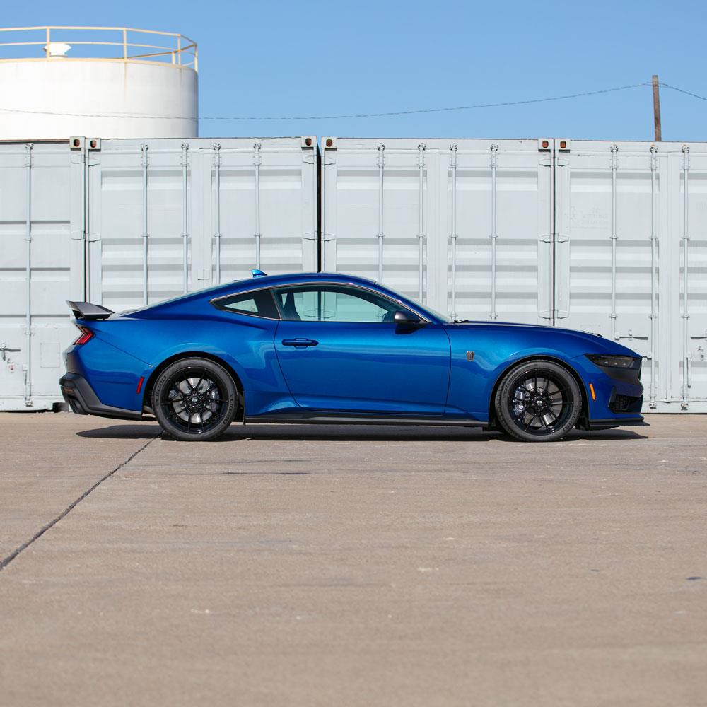 2015-25 Mustang SVE DHP1 Forged Wheel Kit - 19x10.5/11  - Black Mach 1/Dark Horse