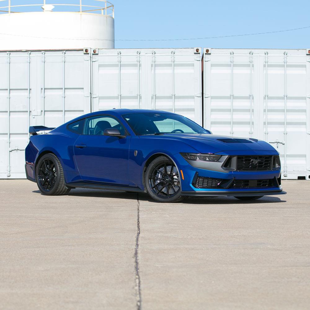 2015-25 Mustang SVE DHP1 Forged Wheel Kit - 19x10.5/11  - Black Mach 1/Dark Horse