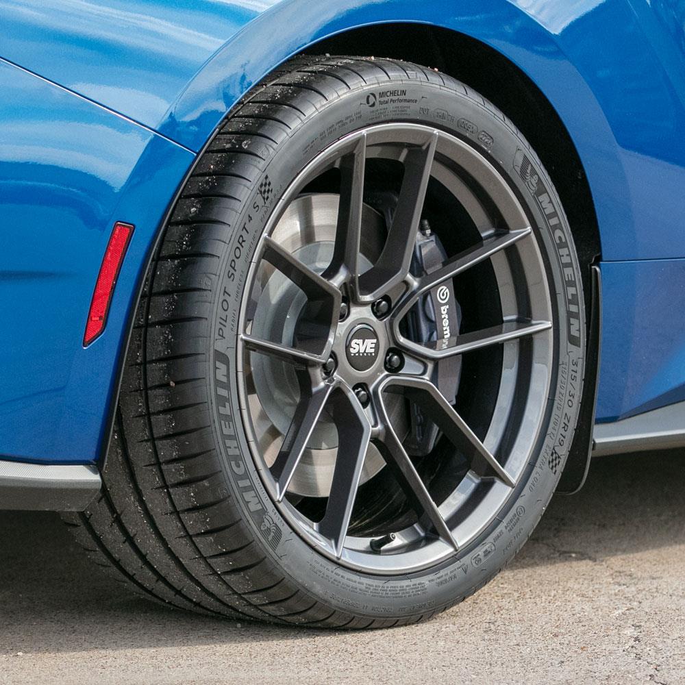 2015-25 Mustang SVE DHP1 Forged Wheel Kit - 19x10.5/11  - Graphite Mach 1/Dark Horse