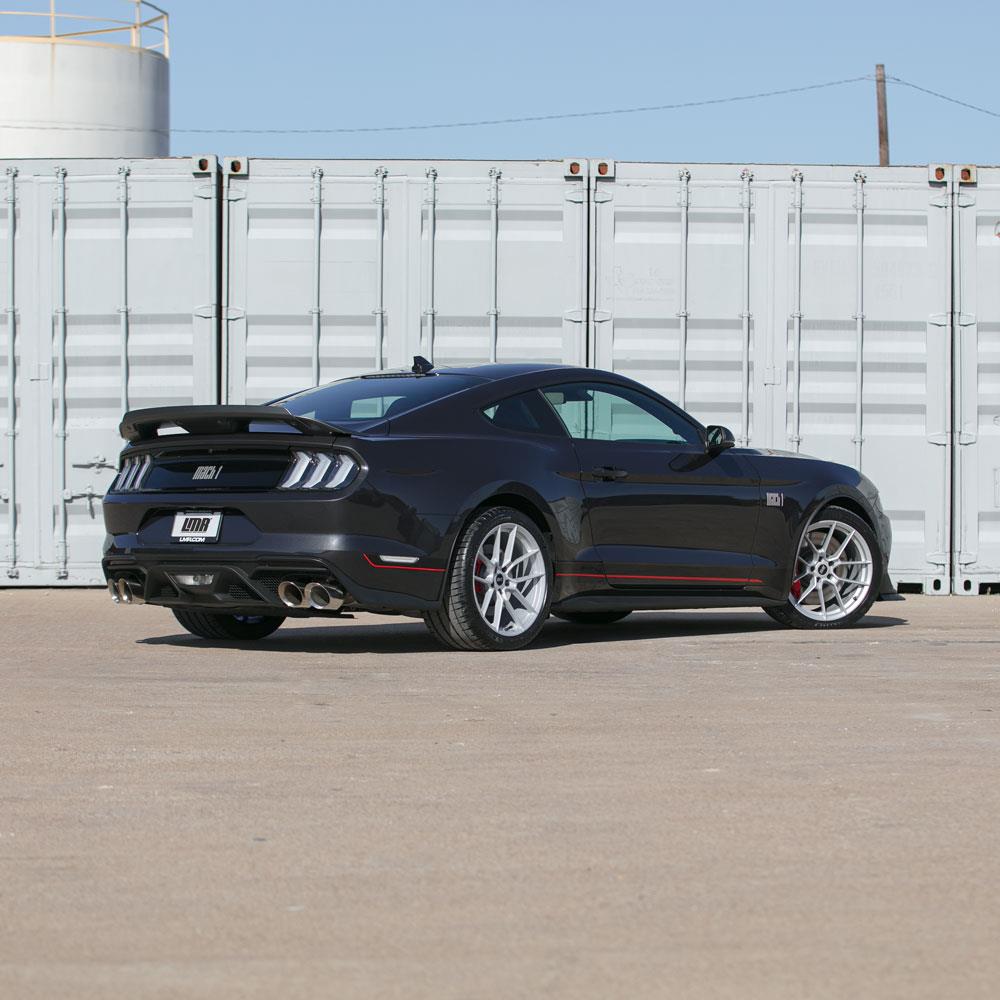 2015-25 Mustang SVE DHP1 Forged Wheel Kit - 19x10.5/11  - Silver Mach 1/Dark Horse