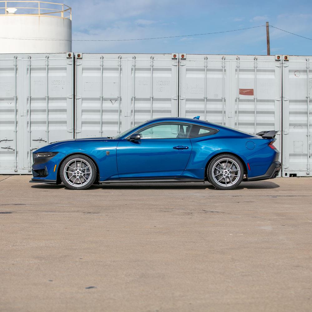 2015-25 Mustang SVE DHP1 Forged Wheel Kit - 19x10.5/11  - Silver Mach 1/Dark Horse