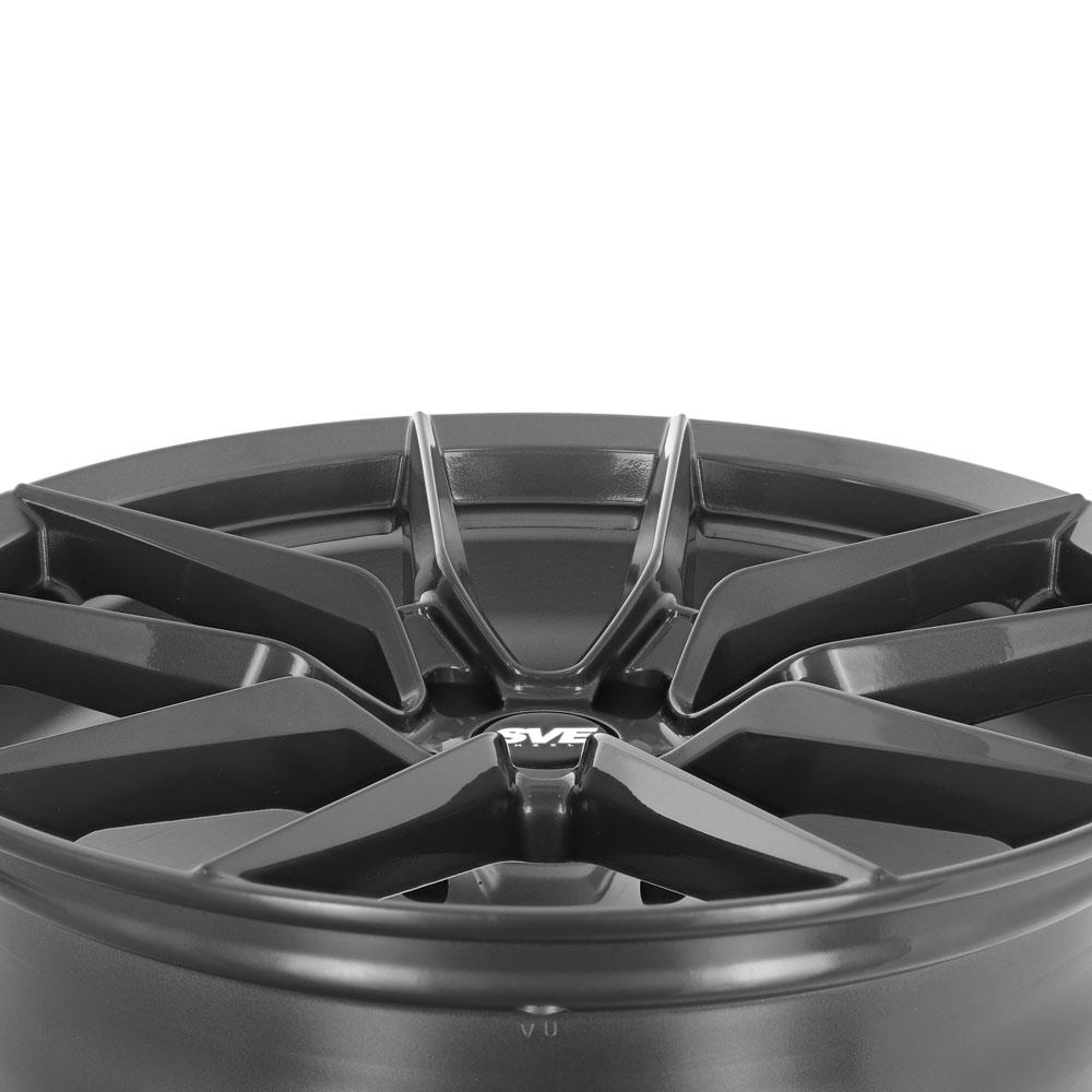 2015-23 Mustang SVE DHP1 Forged Wheel & Michelin Sport 4S Tire Kit  - 19x10.5/11 - Graphite Mach 1