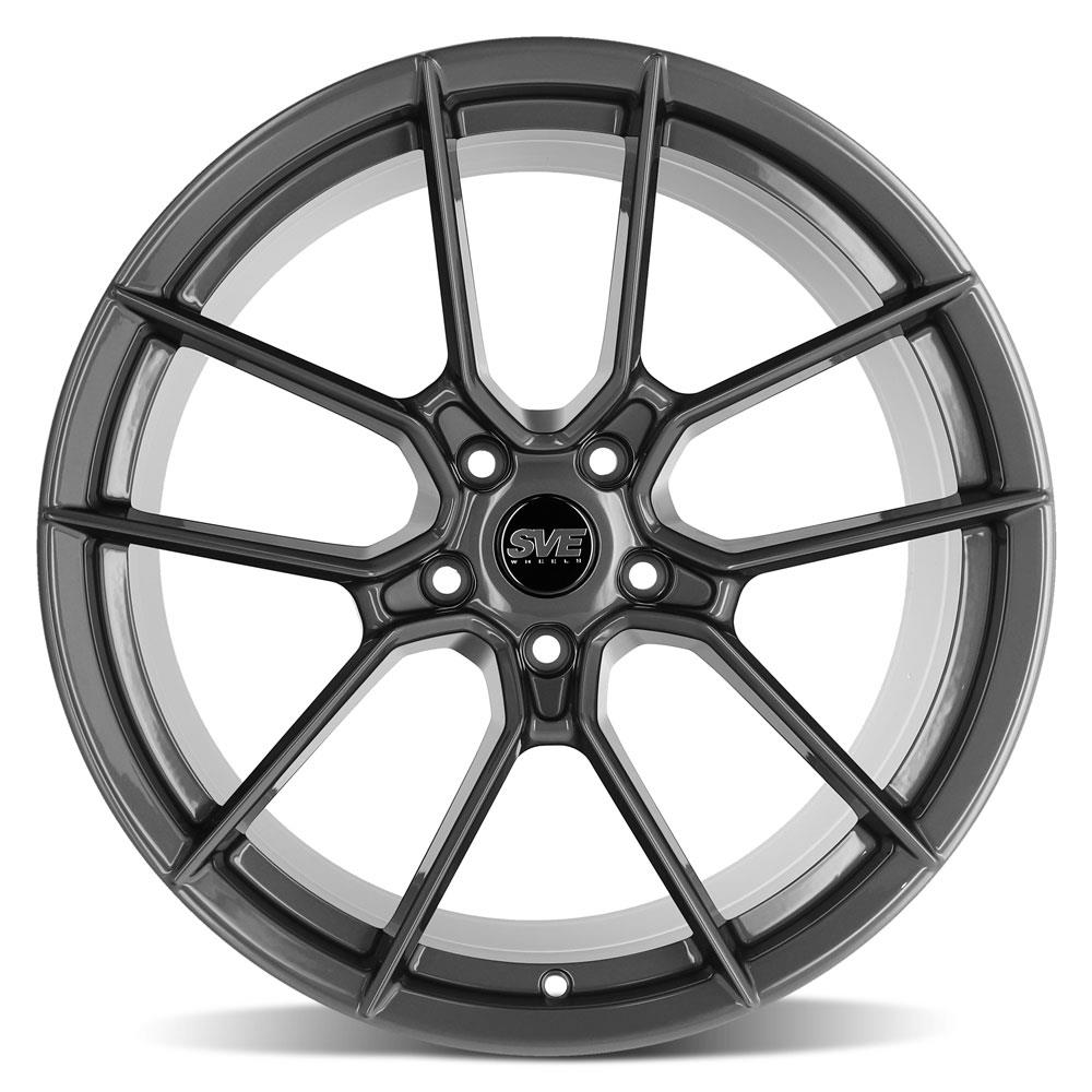 2015-23 Mustang SVE DHP1 Forged Wheel & Michelin Sport 4S Tire Kit  - 19x10.5/11 - Graphite Mach 1