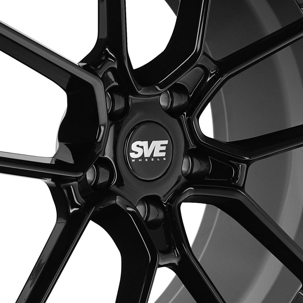 2015-23 Mustang SVE DHP1 Forged Wheel & Nitto NT05 Tire Kit - 19x10/11  - Black