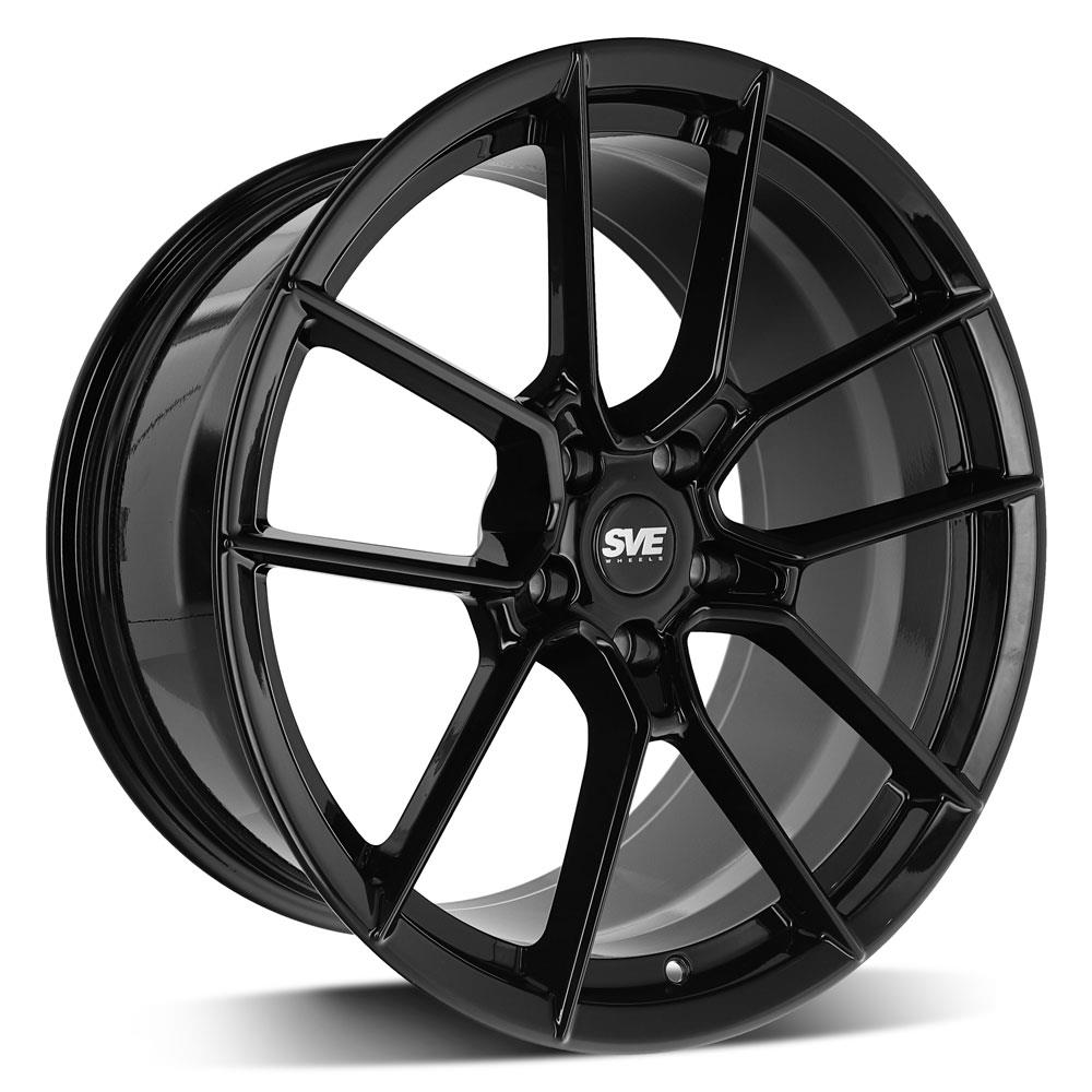 2015-23 Mustang SVE DHP1 Forged Wheel & Nitto NT05 Tire Kit - 19x10/11  - Black