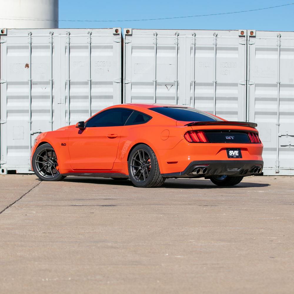 2015-23 Mustang SVE DHP1 Forged Wheel & Nitto NT05 Tire Kit - 19x10/11  - Graphite