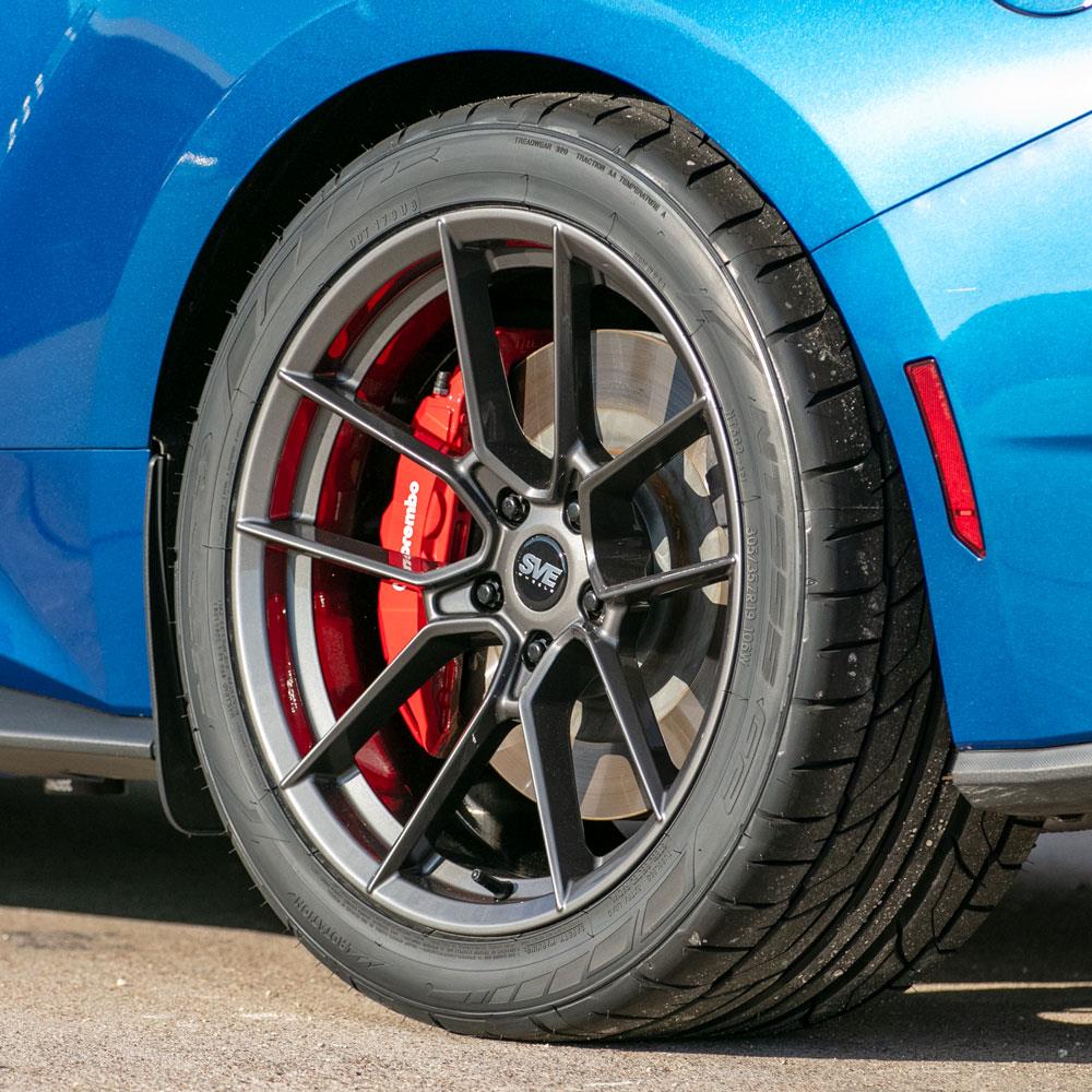 2024-26 Mustang SVE DHP1 Forged Wheel & Nitto NT05 Tire Kit - 19x10/11  - Graphite