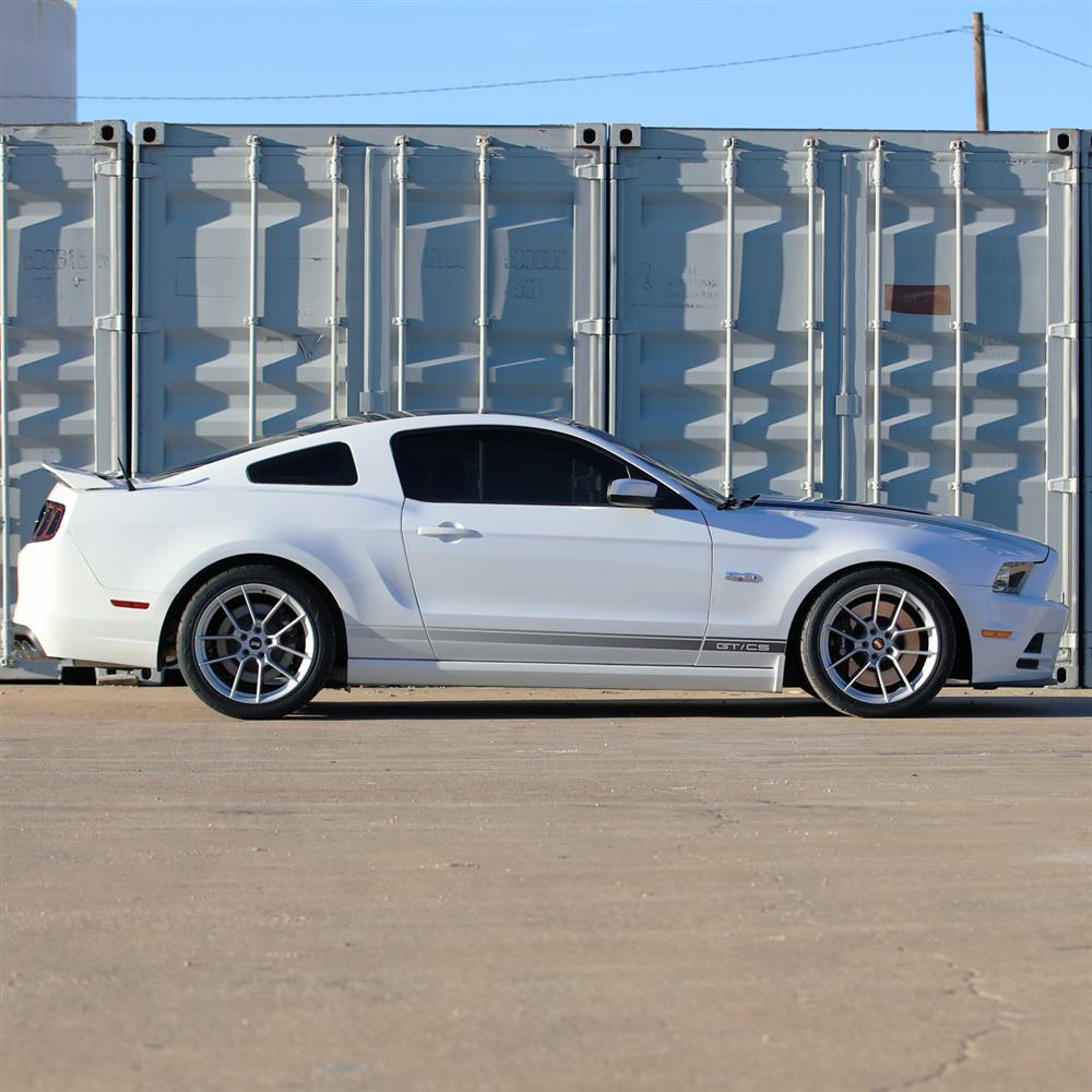 2005-14 Mustang SVE DHP1 Forged Wheel & Nitto NT05 Tire Kit - 19x10/11  - Silver