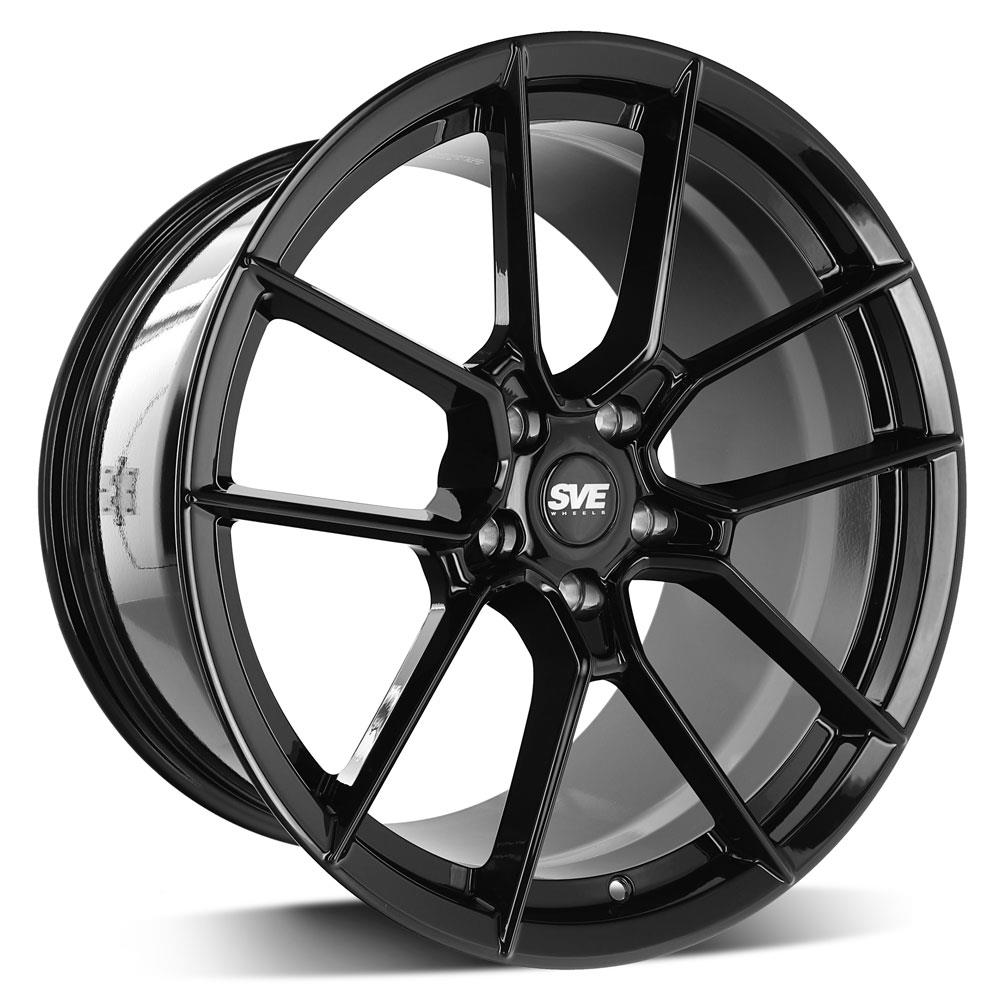 2005-14 Mustang SVE DHP1 Forged Wheel & Nitto Tire Kit - 19x10/11  - Black