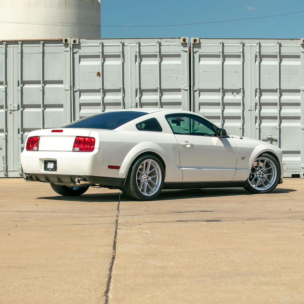 2005-14 Mustang SVE DHP1 Forged Wheel & Nitto Tire Kit - 19x10/11  - Silver