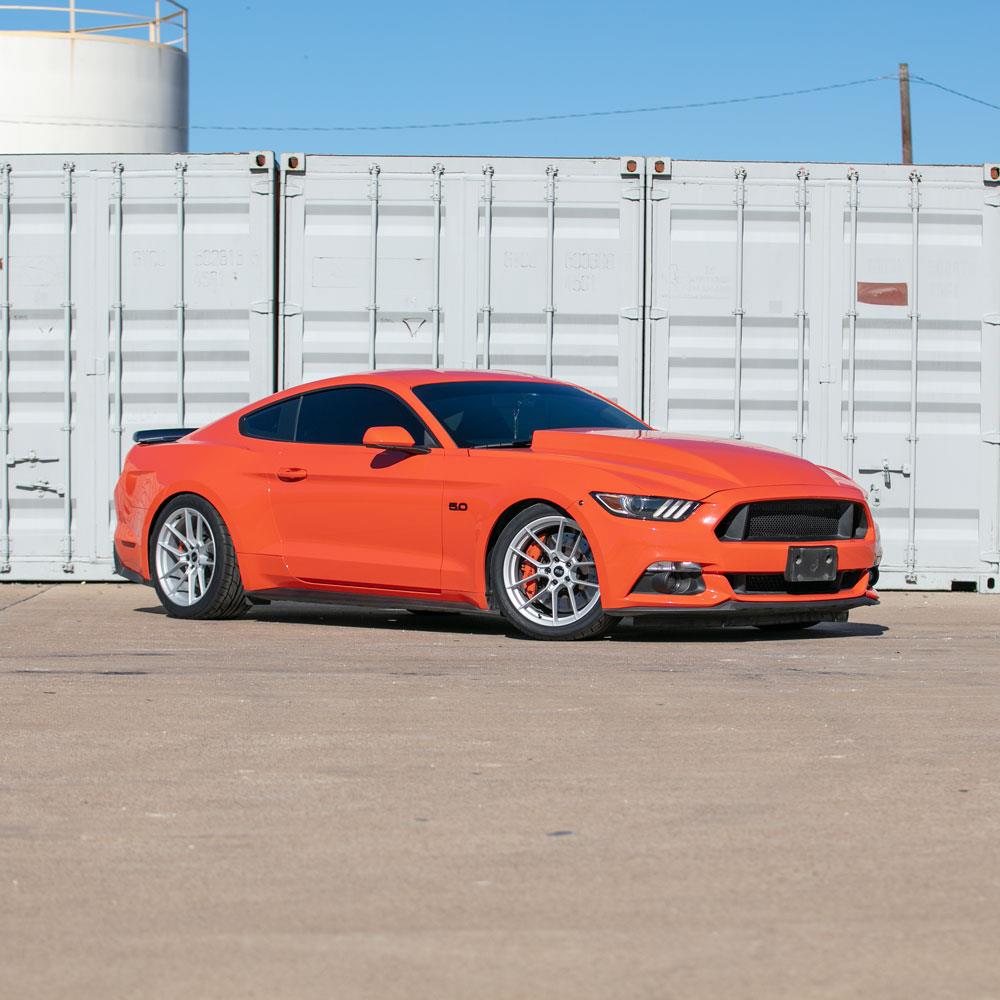 2015-23 Mustang SVE DHP1 Forged Wheel & Nitto Tire Kit - 19x10/11  - Silver