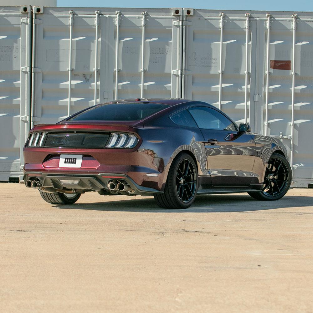 2015-23 Mustang SVE DHP1 Wheel & Firestone Tire Kit - 19x10/11  - Gloss Black