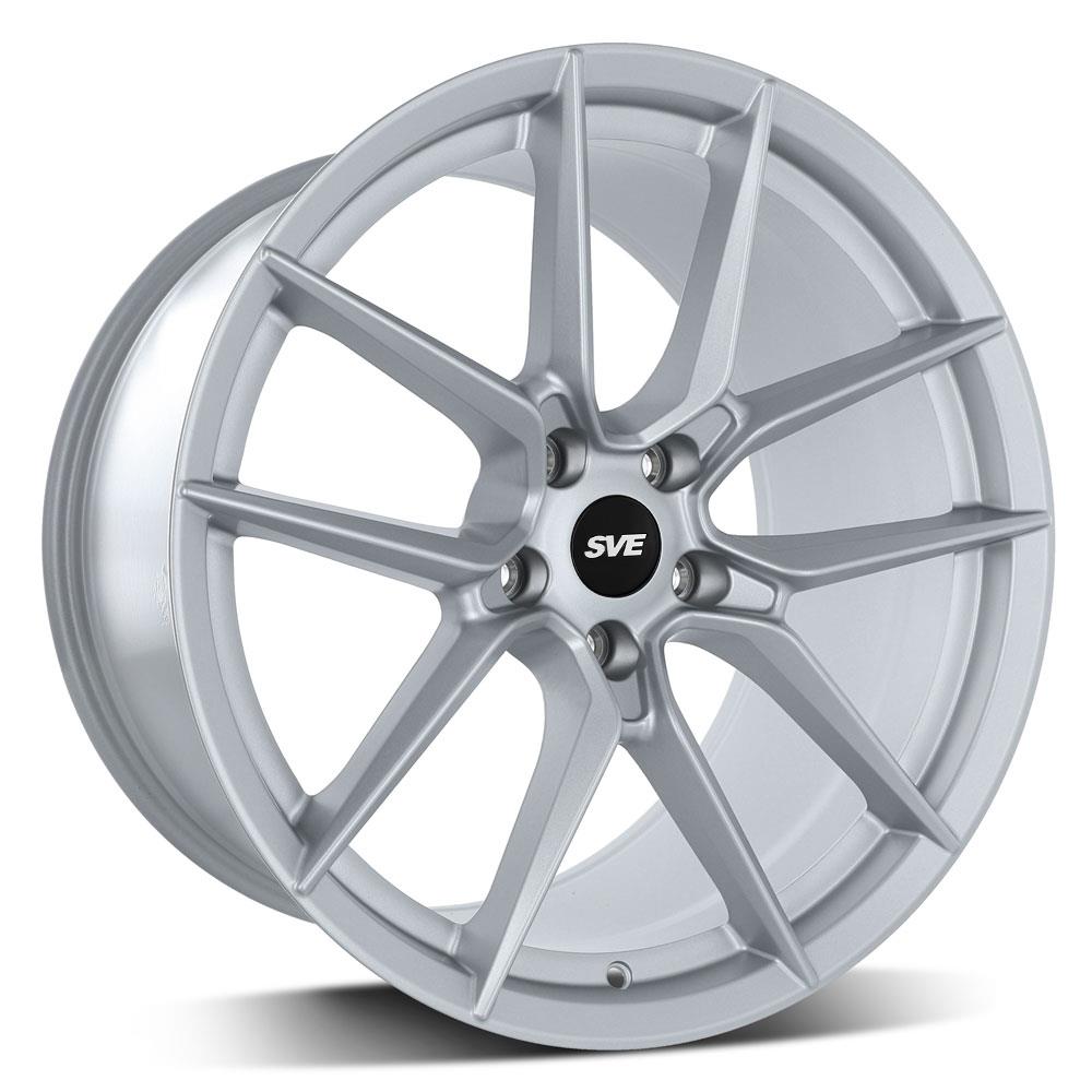 2015-23 Mustang SVE DHP1 Wheel & Firestone Tire Kit - 19x10/11  - Matte Silver