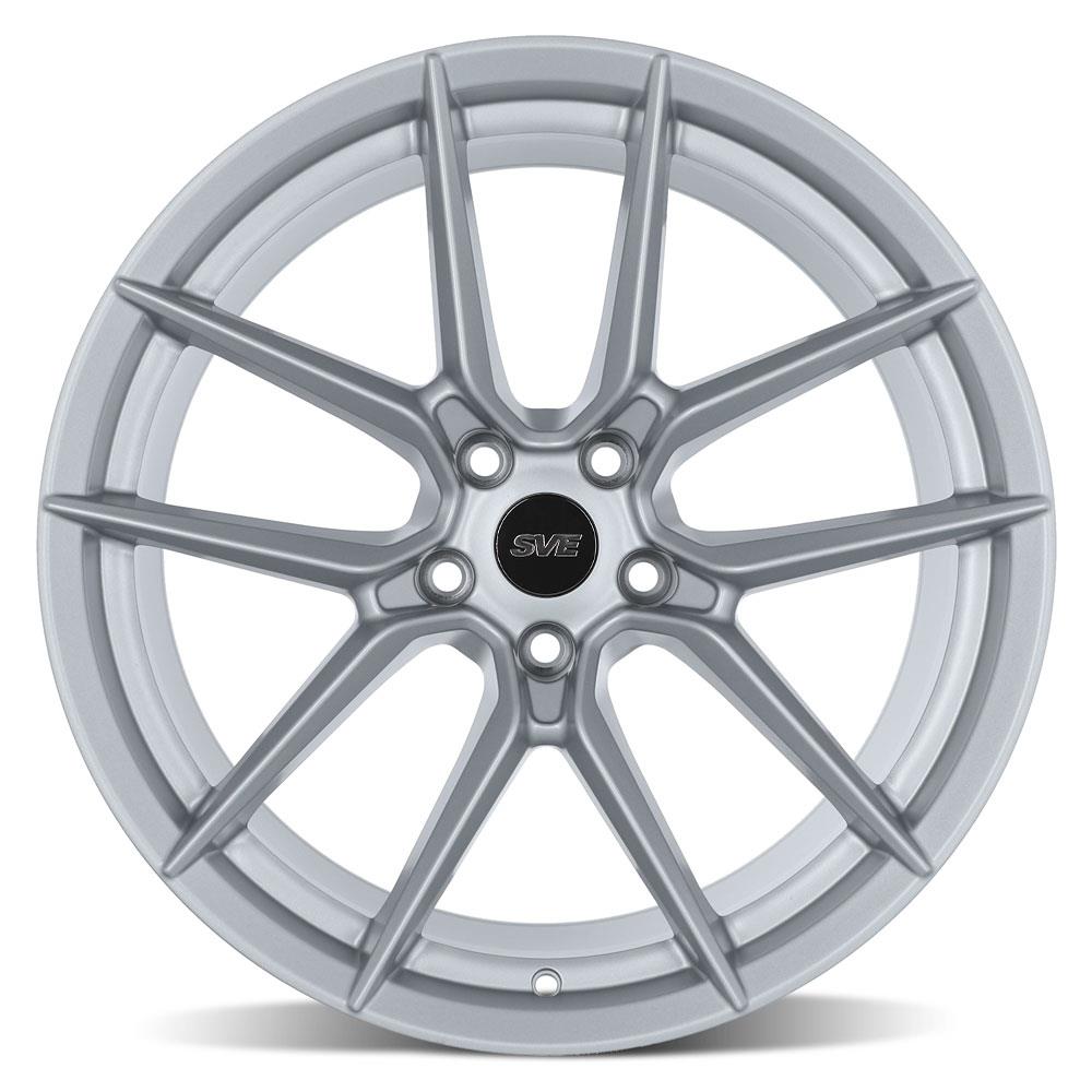 2015-23 Mustang SVE DHP1 Wheel & Firestone Tire Kit - 19x10/11  - Matte Silver