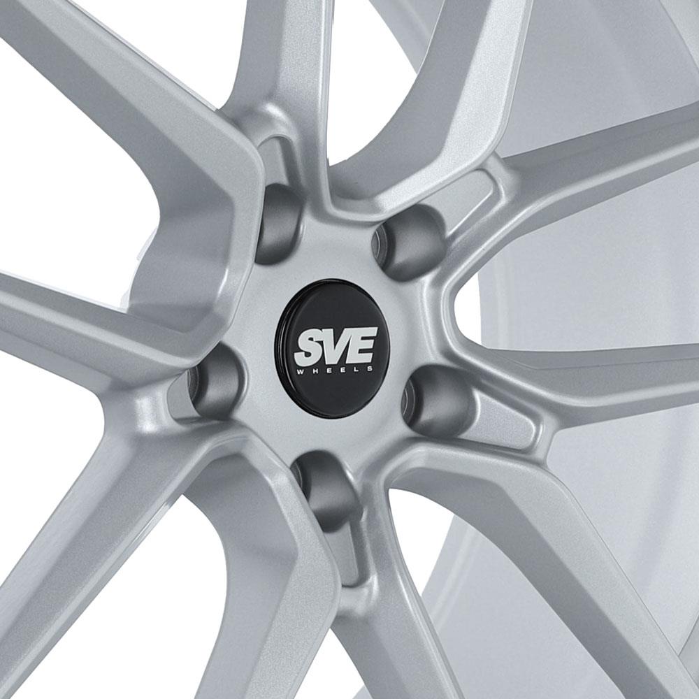 2015-23 Mustang SVE DHP1 Wheel & Firestone Tire Kit - 19x10/11  - Matte Silver
