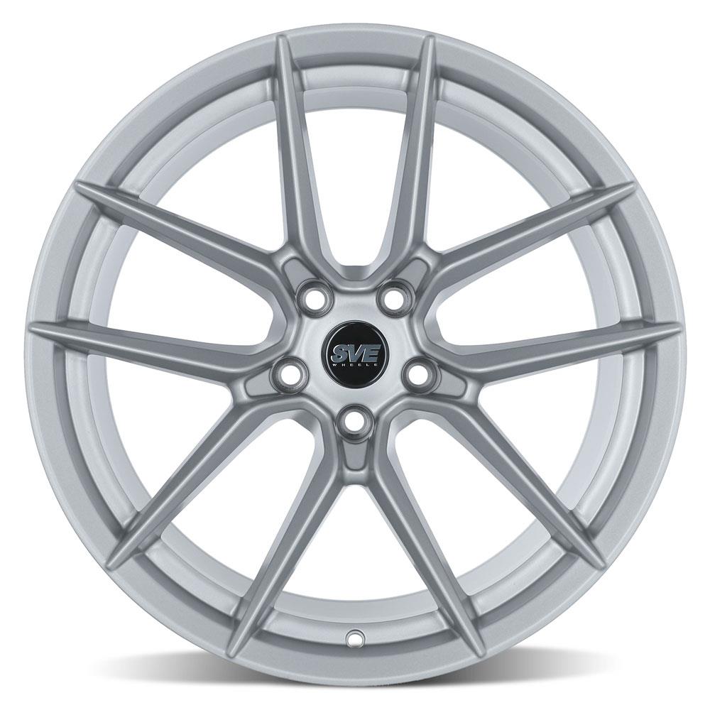 2015-23 Mustang SVE DHP1 Wheel & Firestone Tire Kit - 19x10  - Matte Silver