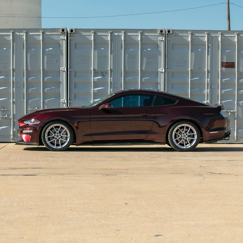 2015-23 Mustang SVE DHP1 Wheel & Firestone Tire Kit - 19x10  - Matte Silver