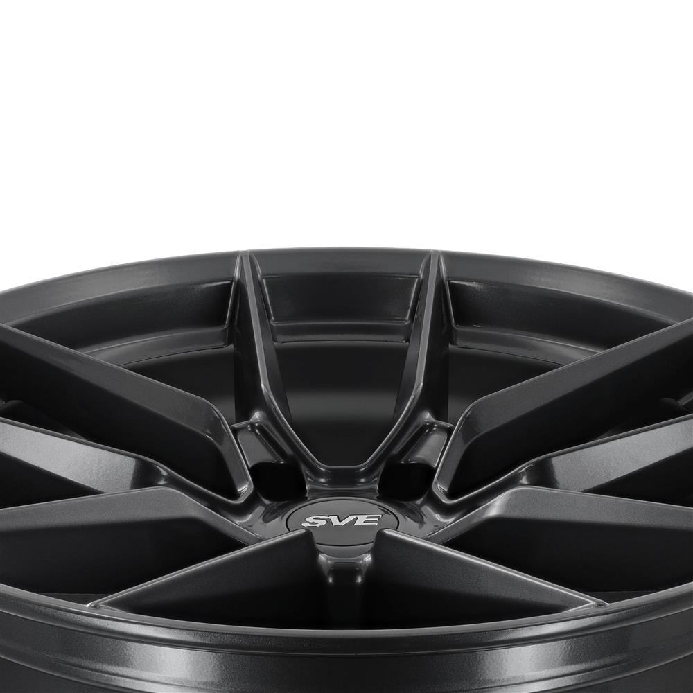 SVE Mustang DHP1 Wheel Kit - 18x9/10 - Gloss Graphite (94-04)