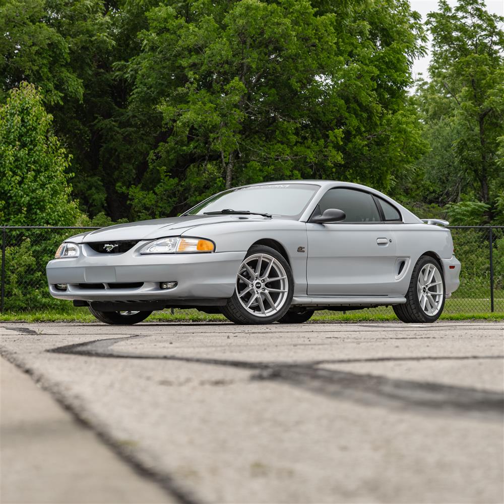1994-04 Mustang SVE DHP1 Wheel Kit - 18x9/10  - Matte Silver