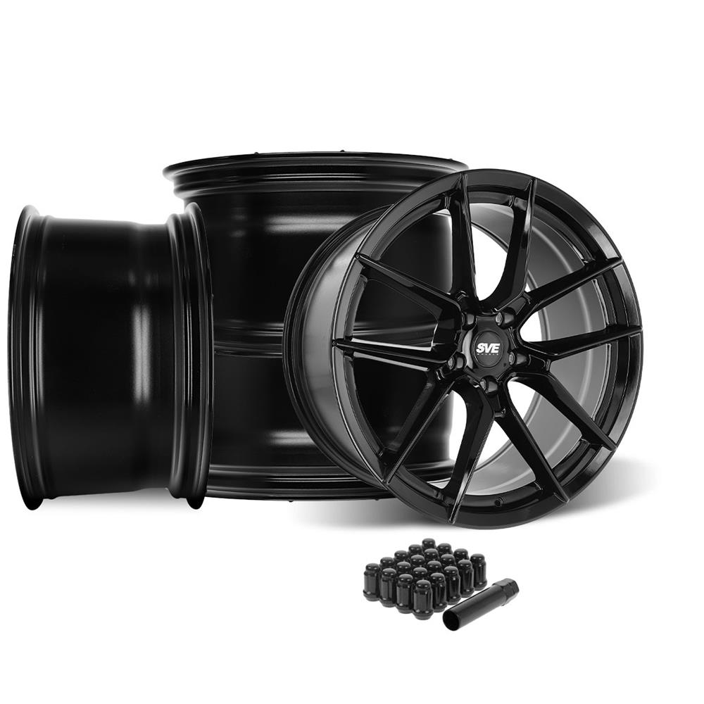 2015-25 Mustang SVE DHP1 Wheel Kit - 19x10/11  - Gloss Black