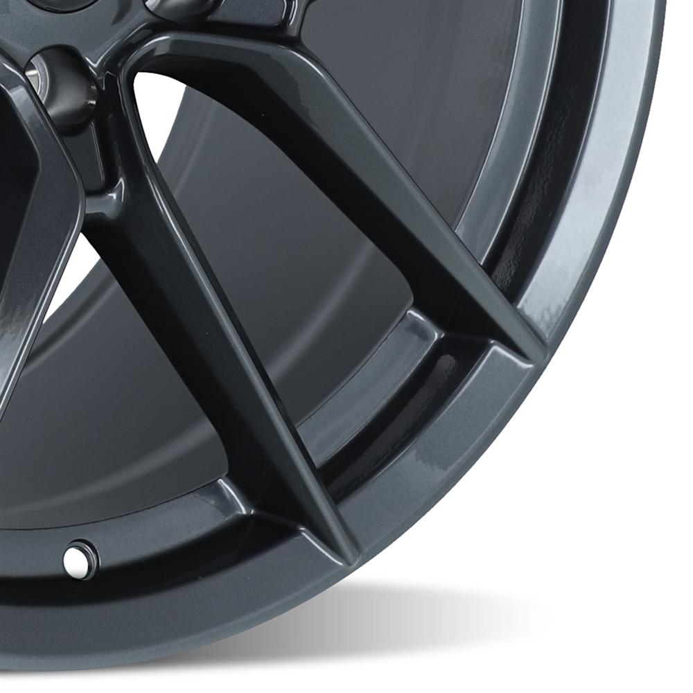 2005-14 Mustang SVE DHP1 Wheel & Nitto NT05 Tire Kit - 19x10/11  - Titanium Graphite